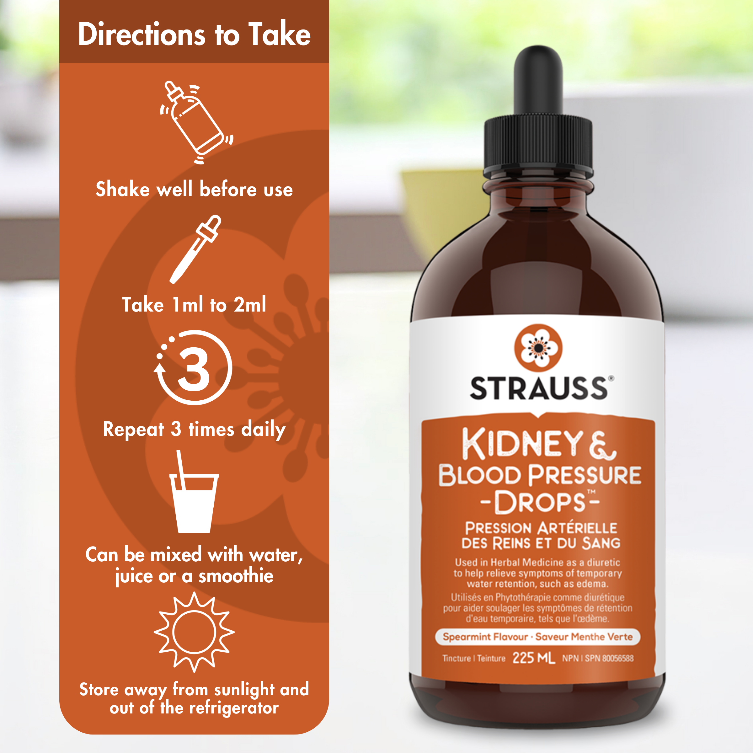 Kidney & Blood Pressure Drops™ - Diuretic Supplement