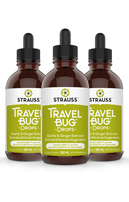 Travel Bug® Drops – Garlic and Ginger Extract