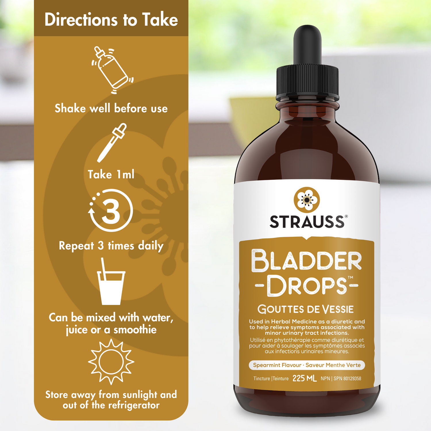 Bladder Drops™ Bladder - Urinary tract infections and Diuretic Support