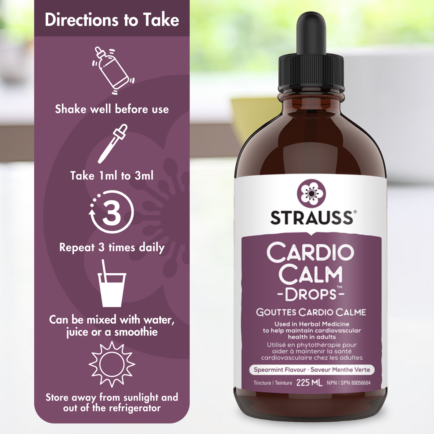 CardioCalm Drops™ - Supplément de soutien cardiovasculaire 