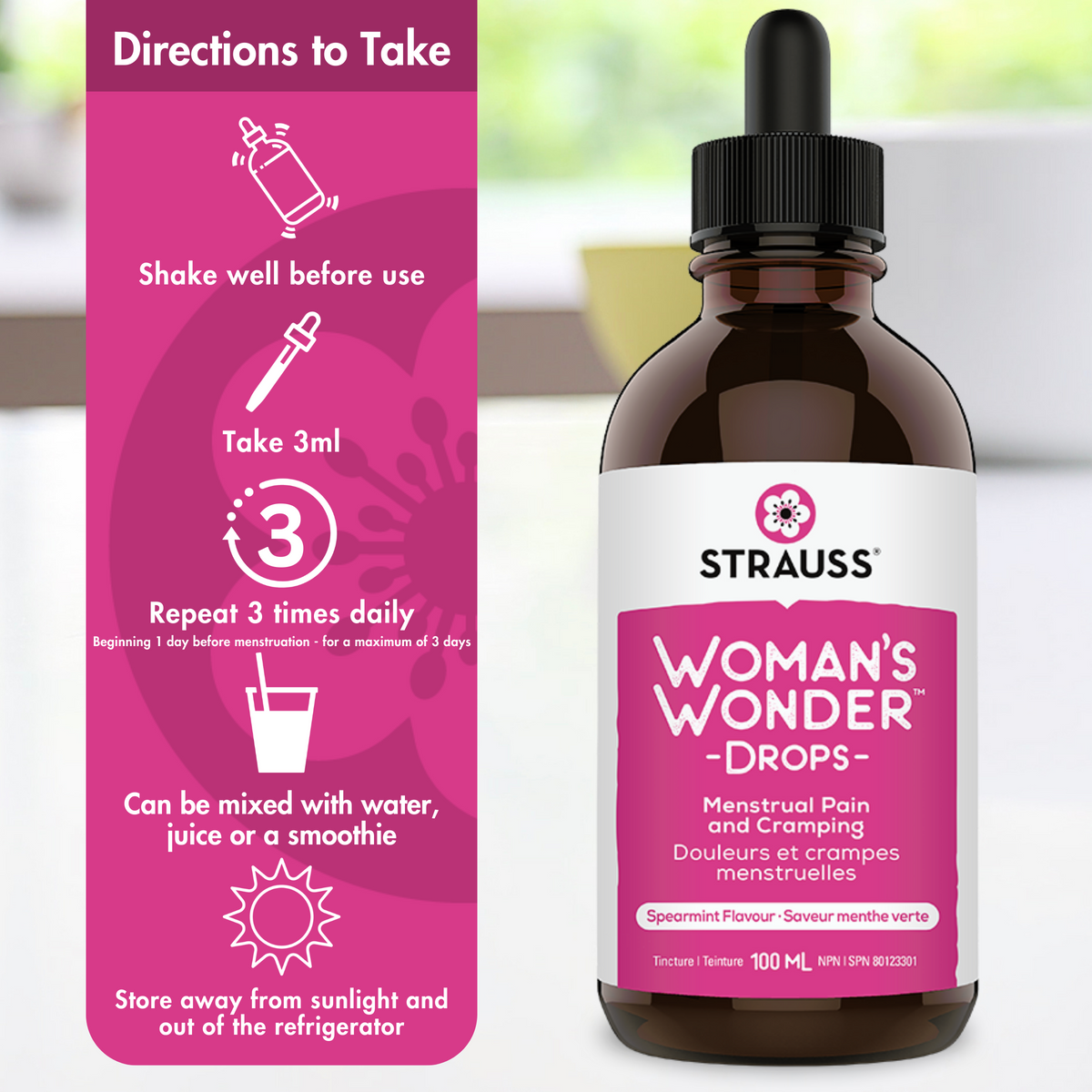 Woman's Wonder Drops™ – Strauss Naturals Canada