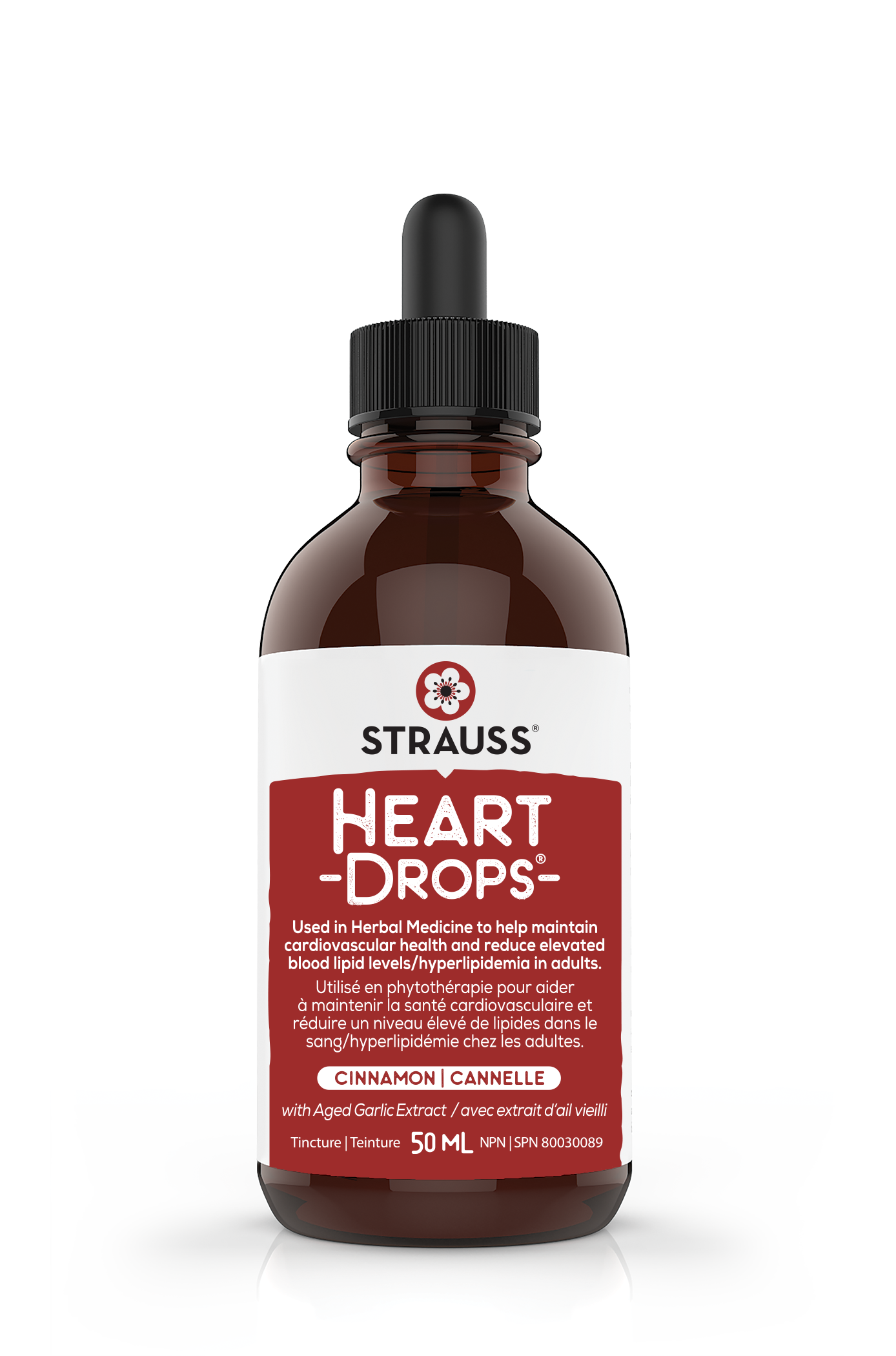 Strauss Heartdrops® - Suppléments cardiaques à base de plantes 