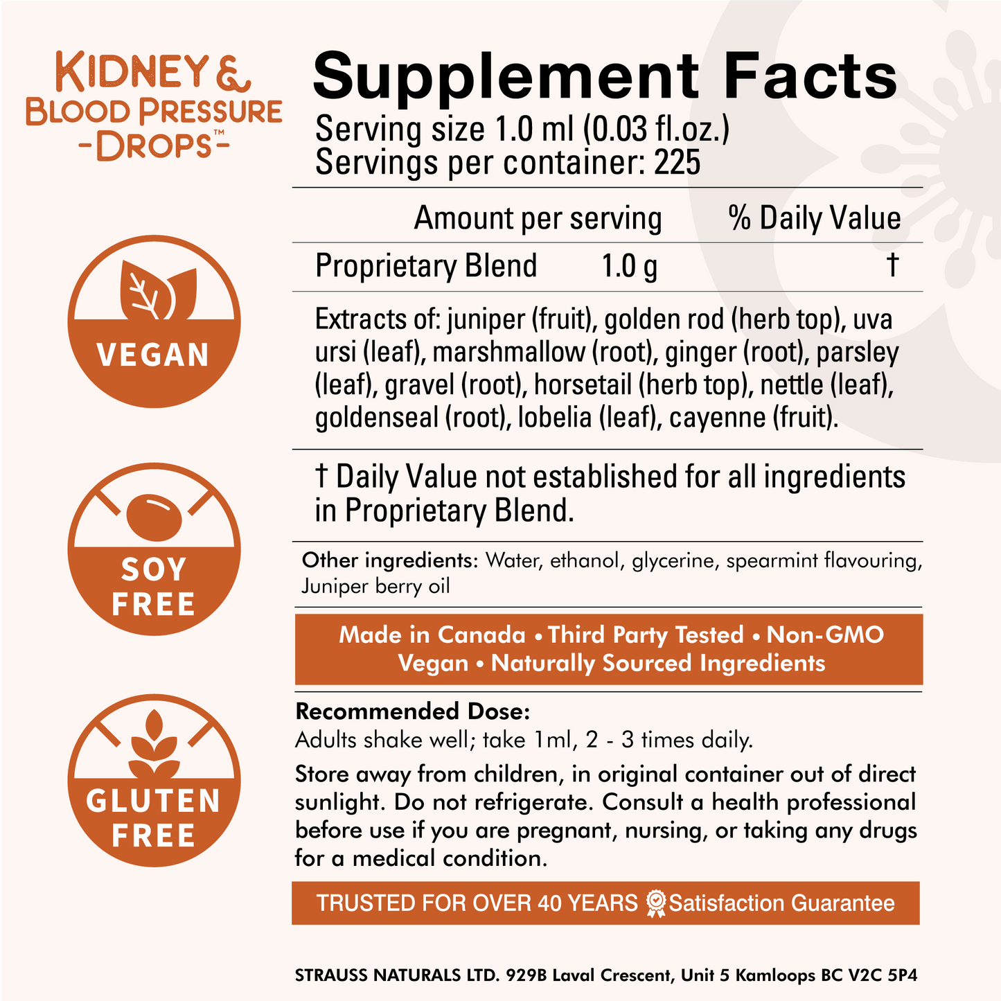 Kidney & Blood Pressure Drops™ - Diuretic Supplement
