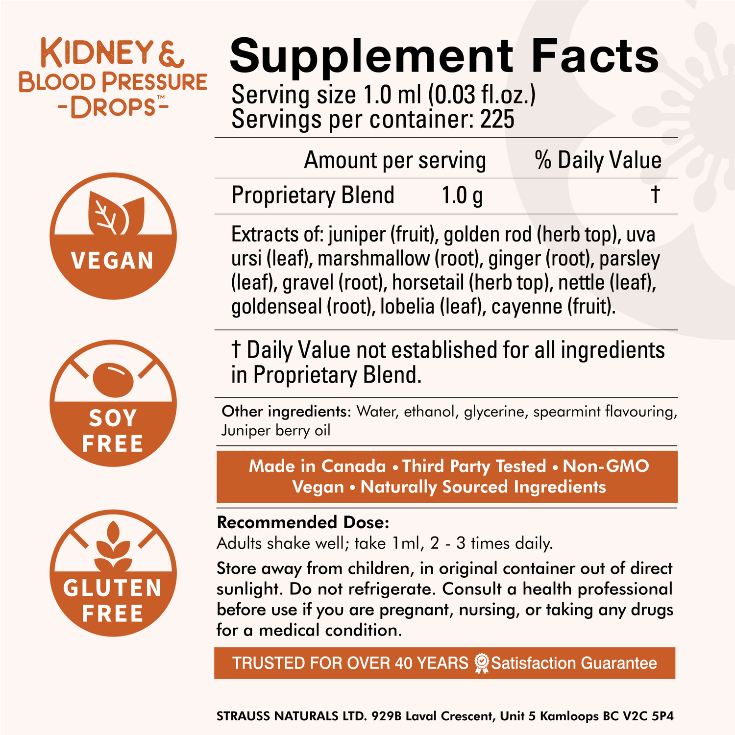 Kidney &amp; Blood Pressure Drops™ - Diuretic Supplement