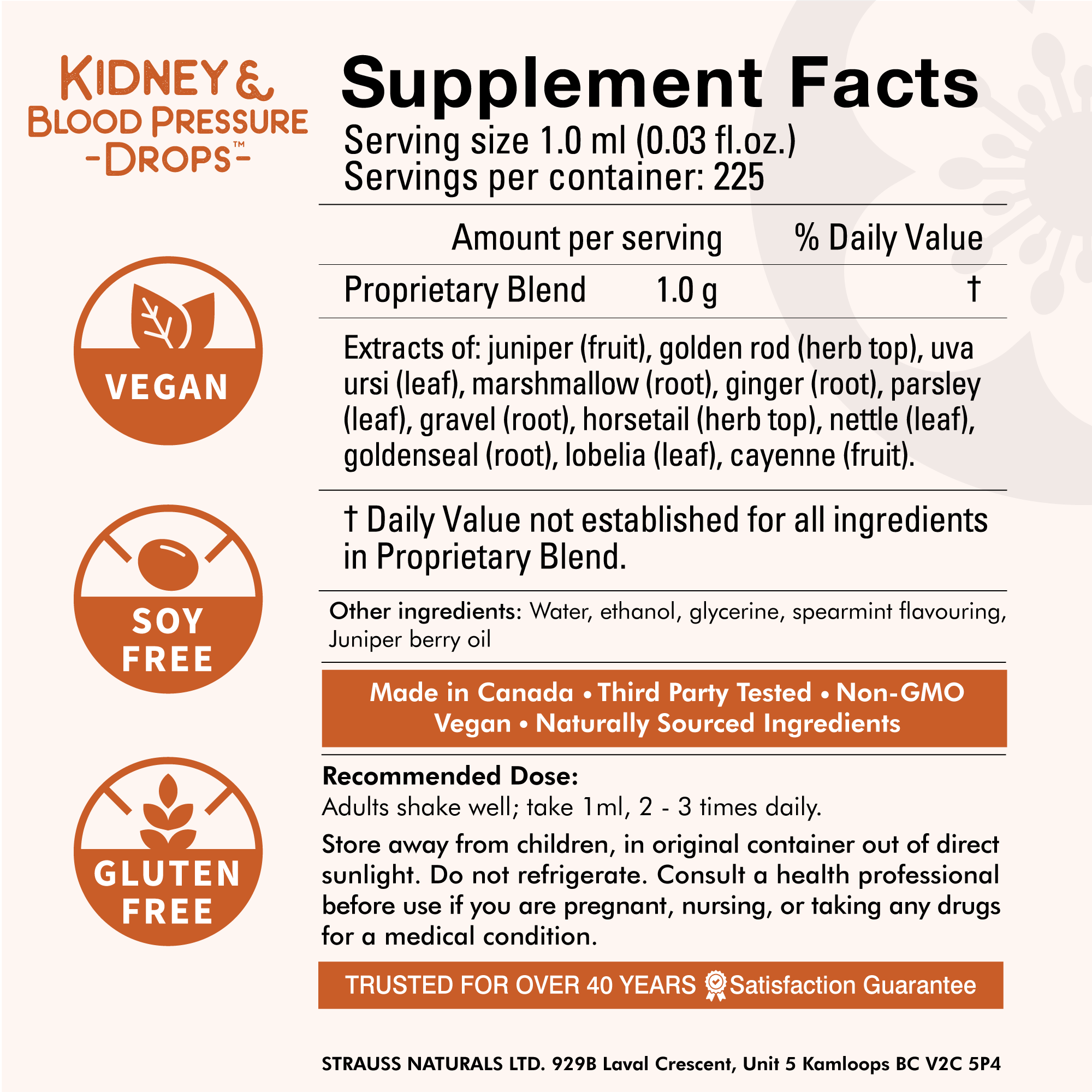 Kidney &amp; Blood Pressure Drops™ - Diuretic Supplement