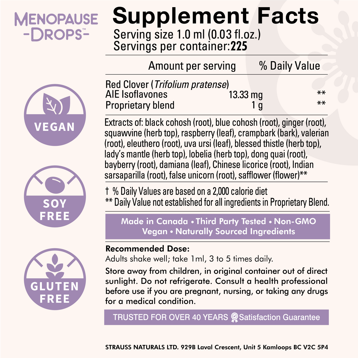 Menopause Drops™ - Menopause and Postmenopause Support