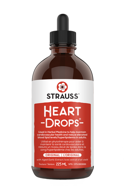 Strauss Heartdrops® - Suppléments cardiaques à base de plantes 