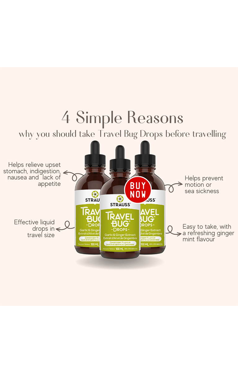 Travel Bug® Drops – Garlic and Ginger Extract